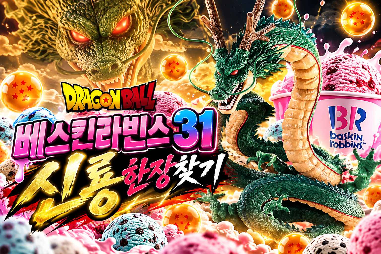 [한장찾기]베스킨라빈스 신룡 31장