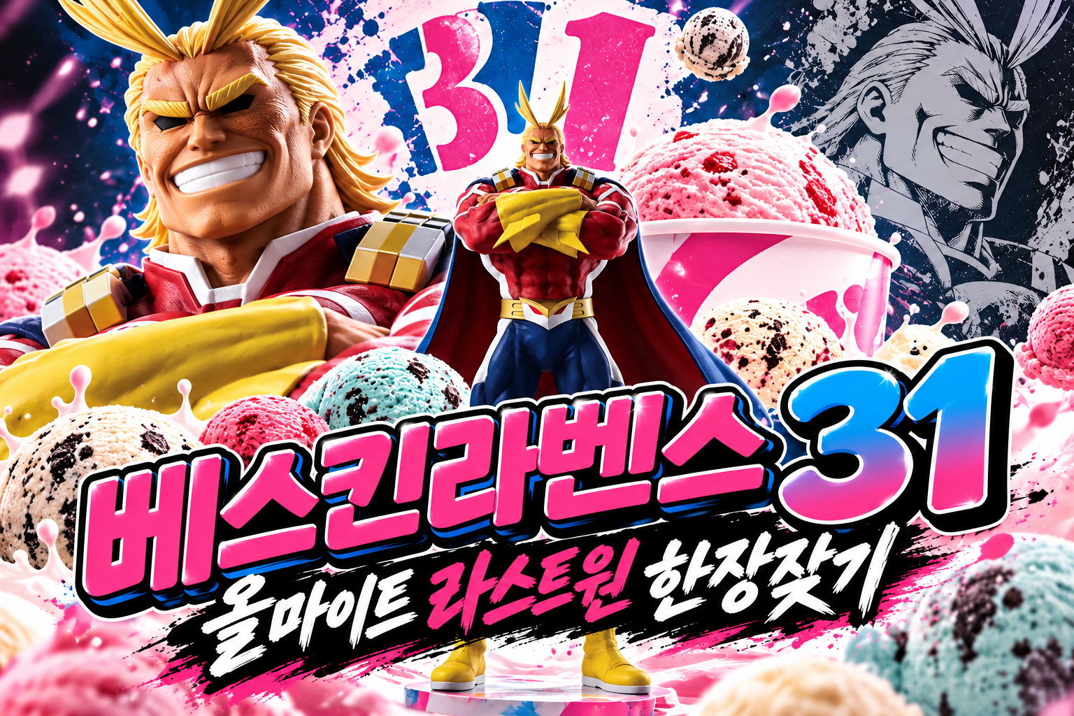 [한장찾기]베스킨라빈스 올마이트 라원 31장