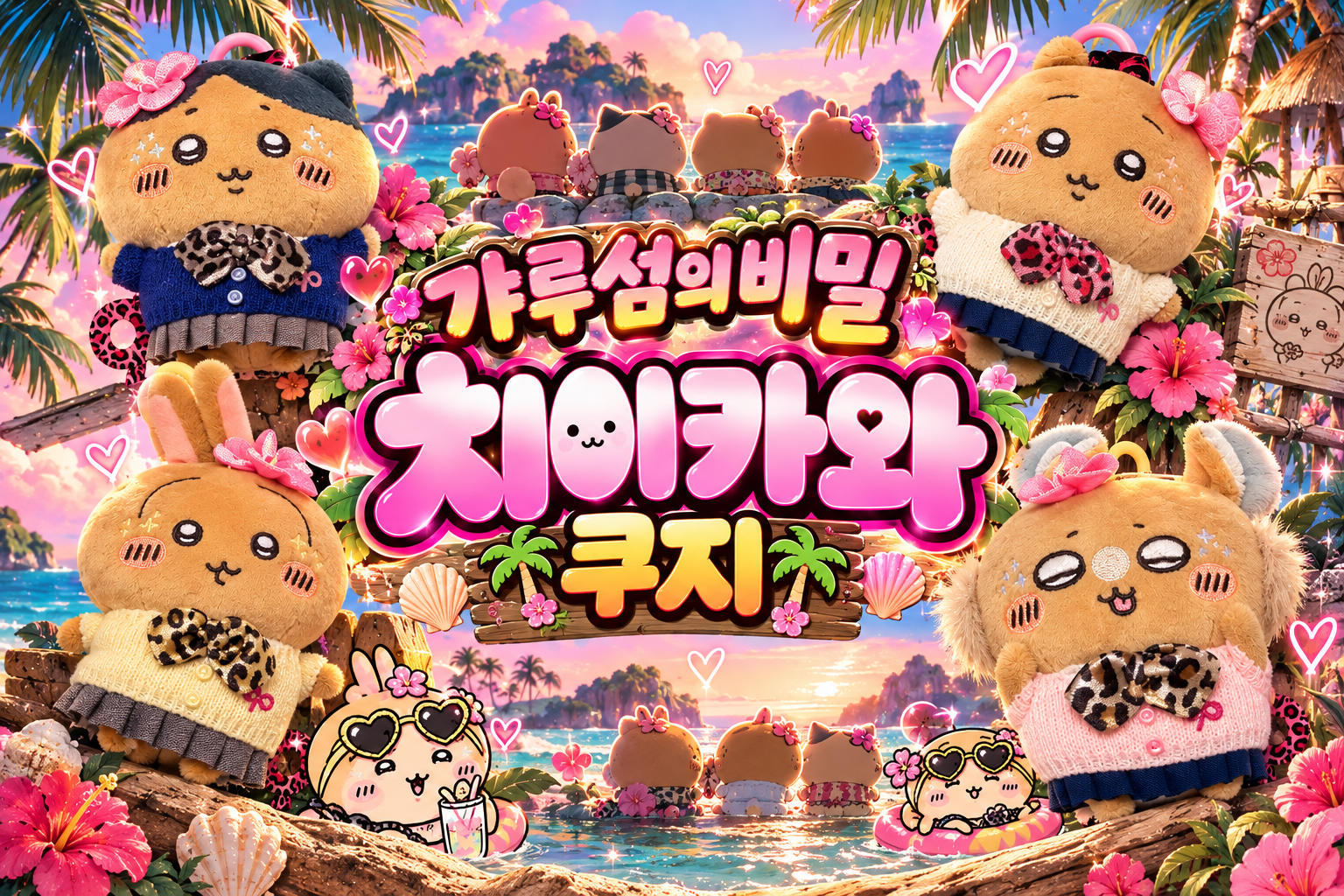 갸루섬의비밀 치이카와 쿠지